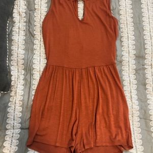 Terra cotta colored romper